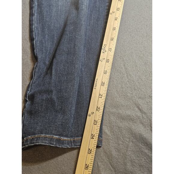 Venezia Jeans Womens 26 Blue Lane Bryant Mid Rise Skinny Ankle Elastic Waistband - Picture 7 of 10